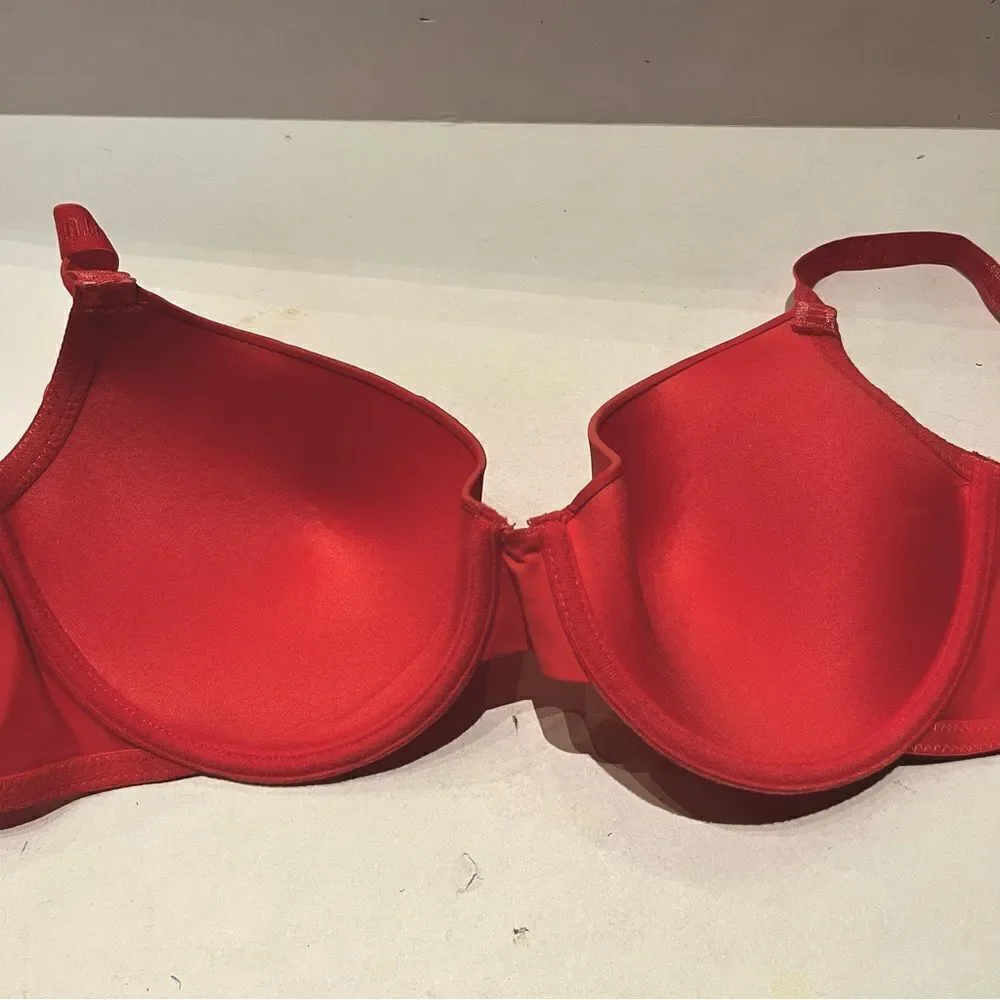 Juicy Couture Bra Underwire, Lightly Padded Coral Size 36D